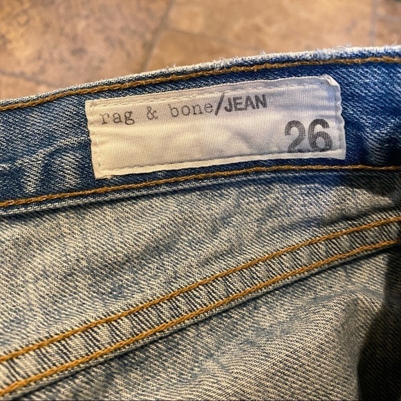 RAG & BONE Women Light Blue Buttoned Fly Jeans Size 26 - Picture 7 of 9